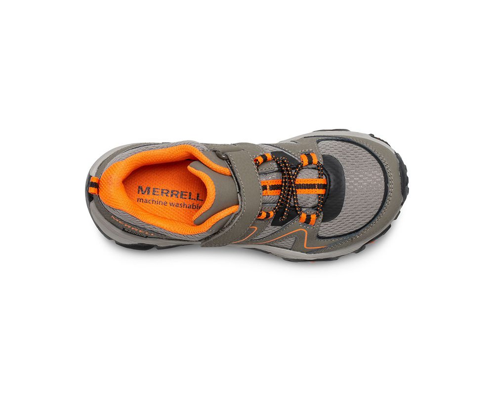 Merrell Hiking Shoes Grey - Trail Quest - Kids 32GAXOEFQ